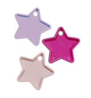 star-weights-heavy-plastic-palepink-hotpink-lilac