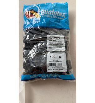 5" Chocolate Brown Qualatex 100ct