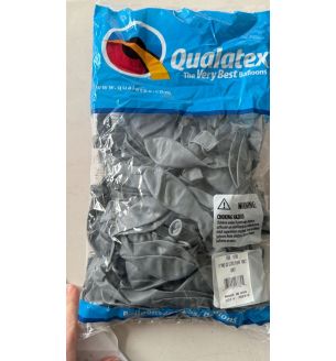 11" Grey Qualatex 100ct