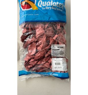 11" Rose Gold Qualatex 100ct