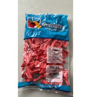 5"  Coral Qualatex 100ct
