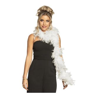 White Feather Boa 80g 180cm