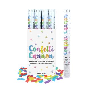 Party Cannon Multicoloured Confetti 50cm