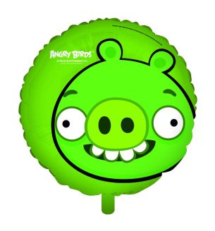18" Rovio Entertainment Ltd angry bird pig round foil
